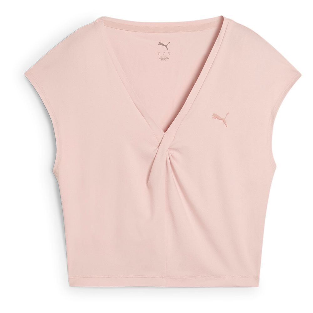 Puma Select Move Cloudspun Twist Sleeveless T-shirt Rosa M Frau von Puma Select