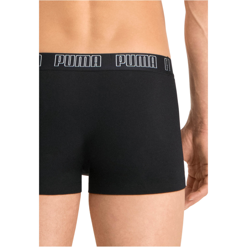 2er Pack PUMA Basic Trunk Boxershorts black L von Puma