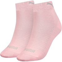 2er Pack PUMA Quarter Socken Damen pink 39-42 von Puma
