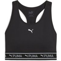 PUMA 4Keeps Elastic Mid Support Sport-BH Damen 01 - PUMA black XL von Puma
