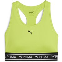 PUMA 4Keeps Elastic Mid Support Sport-BH Damen 39 - lime pow L von Puma