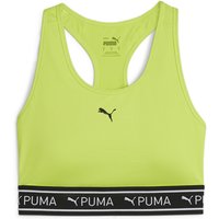 PUMA 4Keeps Elastic Mid Support Sport-BH Damen 39 - lime pow XL von Puma