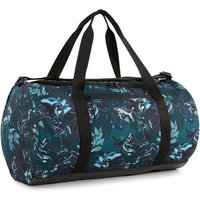 PUMA AT Essentials Green Terrains Barrel Sporttasche Damen 01 - green terrain/puma black/aop von Puma