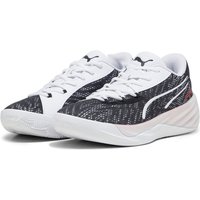 PUMA All-Pro Nitro Basketballschuhe 02 - PUMA black/PUMA white/lime squeeze 42 von Puma