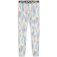 PUMA Animal Remix High-Waist 7/8-Leggings Damen 22 - turquoise surf L von Puma