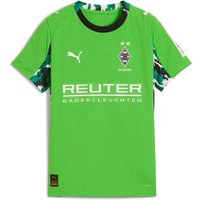 PUMA Borussia Mönchengladbach Auswärtstrikot 2025/26 Kinder 02 - PUMA green/warm white 164 von Puma