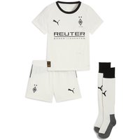 PUMA Borussia Mönchengladbach Heim-Minikit 2025/26 Kinder 01 - warm white/puma black 98 von Puma