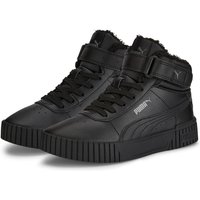 PUMA Carina 2.0 Mid-Top Sneaker gefüttert Mädchen PUMA black/PUMA black/dark shadow 38 von Puma