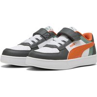 PUMA Caven 2.0 Block AC+ Sneaker Kinder 13 - green moon/maple syrup/puma white 35 von Puma
