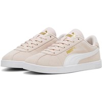 PUMA Club II Wildleder Sneaker Kinder 04 - island pink/puma white/puma gold 37.5 von Puma