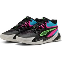 PUMA Dagger Basketballschuhe Kinder 01 - PUMA black/fluro pink pes 39 von Puma
