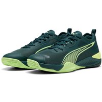 PUMA Eliminate Nitro 4 Handballschuhe 01 - green terrain/fizzy light 42.5 von Puma