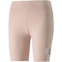 PUMA Ess+ Metallic Shorts Leggings Damen rose quartz M von Puma