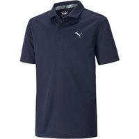 PUMA Essential Golf Poloshirt Jungen navy blazer 116 von Puma