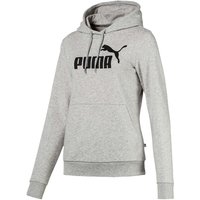 PUMA Essential Logo Hoodie Damen light grey heather XL von Puma