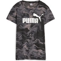 PUMA Essentials+ Marbleized T-Shirt Damen 01 - PUMA black S von Puma