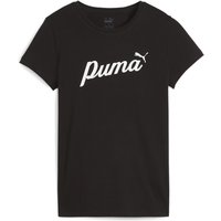 PUMA Essentials+ Script T-Shirt Damen 01 - PUMA black M von Puma