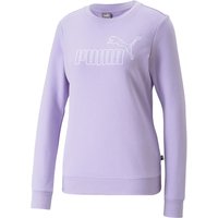 PUMA Essentials Elevated Sweatshirt Damen 25 - vivid violet M von Puma