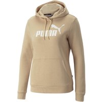 PUMA Essentials Logo Fleece Hoodie Damen light sand XS von Puma