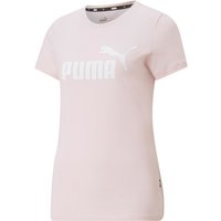 PUMA Essentials Logo T-Shirt Damen chalk pink XS von Puma
