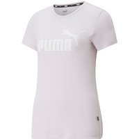 PUMA Essentials Logo T-Shirt Damen lavender fog M von Puma