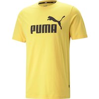 PUMA Essentials Logo T-Shirt Herren 43 - mustard seed 4XL von Puma