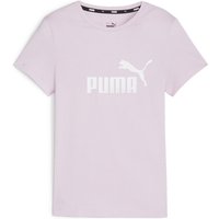 PUMA Essentials Logo T-Shirt Mädchen 60 - grape mist 176 von Puma