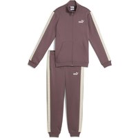 PUMA Essentials Tape Fleece Jogginganzug Mädchen 88 - raisin 128 von Puma