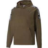 PUMA FIT PWR Fleece Trainings-Hoodie Herren deep olive M von Puma