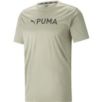 PUMA Fit Logo T-Shirt Herren 90 - birch tree L von Puma