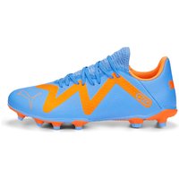 PUMA Future Play FG/AG Fußballschuhe 01 - blue glimmer/puma white/ultra orange 42.5 von Puma