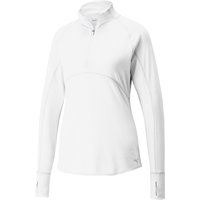 PUMA Gamer Golf 1/4-Zip Damen bright white S von Puma