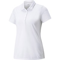 PUMA Gamer Golf Poloshirt Damen bright white M von Puma