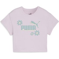 PUMA Graphics Summer Flower T-Shirt Mädchen 60 - grape mist 152 von Puma