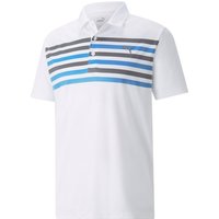 PUMA Grint Golf Poloshirt Herren bright white/marina L von Puma