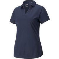 PUMA Icon Golf Poloshirt Damen navy blazer L von Puma