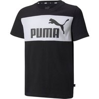PUMA Kinder Shirt ESS Colorblock Tee B von Puma