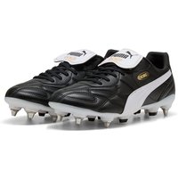 PUMA King Top MxSG Stollen-Fußballschuhe 01 - PUMA black/PUMA white/PUMA gold 48 von Puma