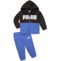 PUMA Minicats Colorblock Fleece Baby-Jogginganzug 92 - royal sapphire 68 von Puma