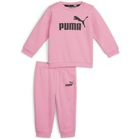PUMA Minicats ESS Crew Baby-Jogginganzug 28 - fast pink 104 von Puma