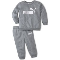 PUMA Minicats ESS Crew Baby-Jogginganzug medium gray heather 74 von Puma
