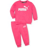 PUMA Minicats ESS Crew Baby-Jogginganzug 25 - glowing pink 74 von Puma