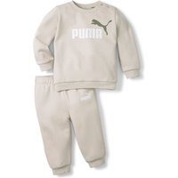 PUMA Minicats ESS Crew Baby-Jogginganzug 64 - putty/chalk pink 104 von Puma