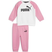 PUMA Minicats ESS Raglan Baby-Jogginganzug 26 - fast pink 104 von Puma