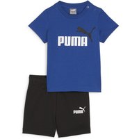 PUMA Minicats T-Shirt & Shorts Baby-Jogginganzug 18 - cobalt glaze 86 von Puma