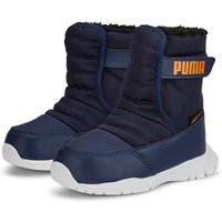 PUMA Nieve Boot Winterized AC Baby Boots Winterstiefel gefüttert peacoat/vibrant orange 24 von Puma