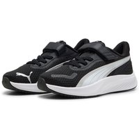 PUMA Pounce Lite AC+ Laufschuhe mit Klettverschluss Kinder 01 - PUMA black-PUMA white-PUMA silver 32 von Puma