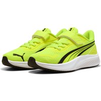 PUMA Pounce Lite AC+ Laufschuhe mit Klettverschluss Kinder 02 - yellow alert/puma black/puma white 31 von Puma