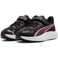 PUMA Pounce Lite AC+ Laufschuhe mit Klettverschluss Kinder 08 - PUMA black/posie pink/PUMA white 34.5 von Puma