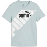 PUMA Power Graphic T-Shirt Jungen 22 - turquoise surf 152 von Puma